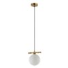 Italux 5902854533411 Lustr | G9 | Barevný kov | Bronz