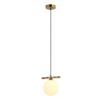 Italux 5902854533411 Lustr | G9 | Barevný kov | Bronz