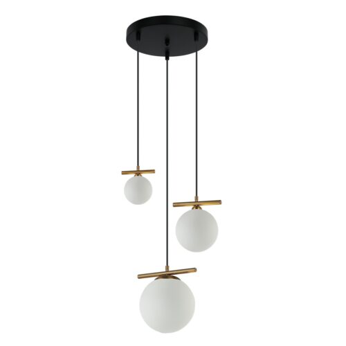 Italux 5902854533435 Lustr | E14 | Barevný kov | Bronz