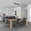 Italux 5900644318941 Lustr | E27 | Bílá | Černá