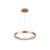 Italux 5902854538386 LED stropní svítidlo | Variabilní | 38W | Barevný kov | Zlatá