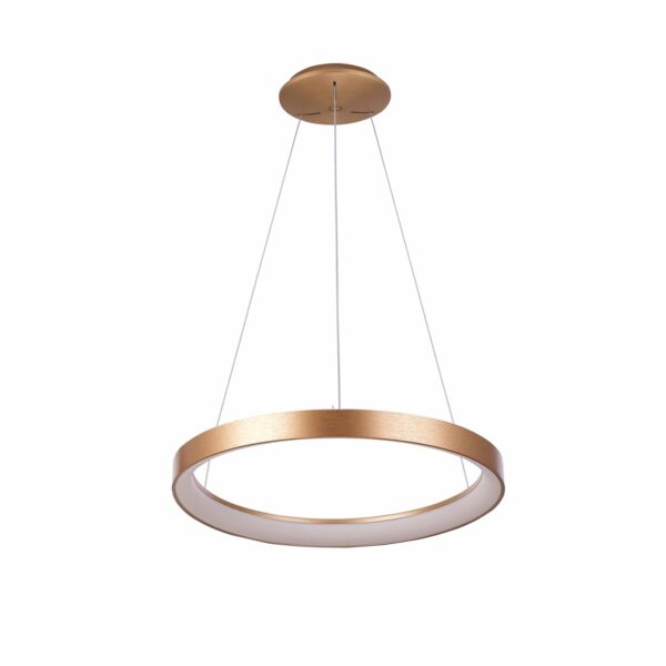 Italux 5902854538416 LED stropní svítidlo | Variabilní | 48W | Barevný kov | Zlatá