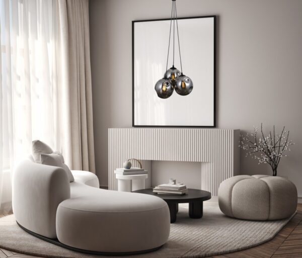 Italux 5902854534128 LED stropní svítidlo | 3x5W | Černá