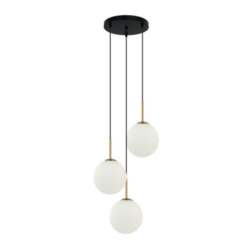 Italux 5902854536573 Lustr | E27 | Barevný kov | Bronz