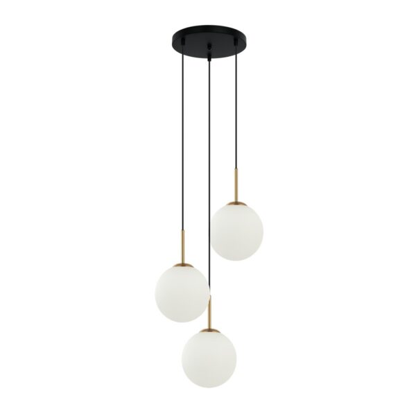 Italux 5902854536573 Lustr | E27 | Barevný kov | Bronz