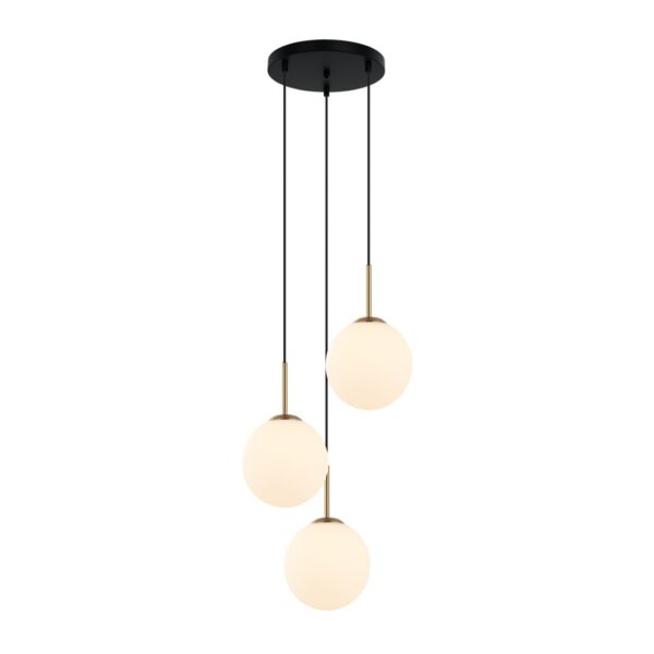 Italux 5902854536573 Lustr | E27 | Barevný kov | Bronz