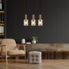 Italux 5900644311225 Lustr | E27 | Barevný kov | Mosaz