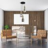 Italux 5900644311201 Skleněný lustr | E27 | Barevný kov | Mosaz