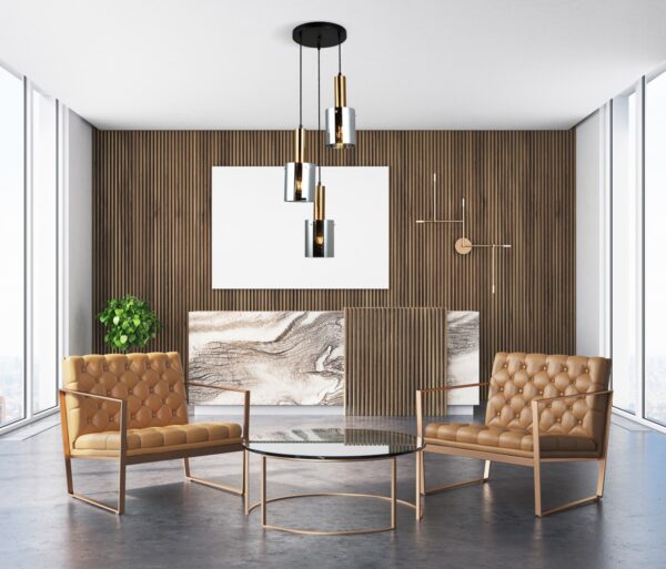 Italux 5900644311201 Skleněný lustr | E27 | Barevný kov | Mosaz