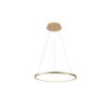 Italux 5902854538089 LED stropní svítidlo | Variabilní | 24W | Barevný kov | Zlatá