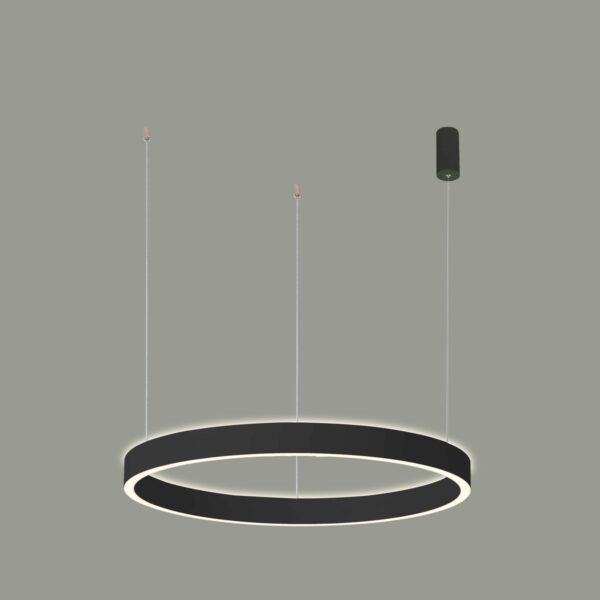 Italux 5902854538010 LED stropní svítidlo | Variabilní | 80W | Černá