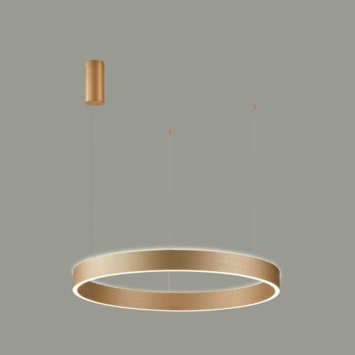 Italux 5902854538027 LED stropní svítidlo | Variabilní | 80W | Barevný kov | Zlatá
