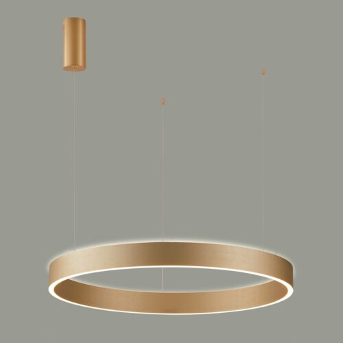 Italux 5902854538058 LED stropní svítidlo | Variabilní | 100W | Barevný kov | Zlatá