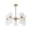 Italux 5902854538492 Lustr | E27 | Barevný kov | Bronz