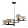 Italux 5900644431886 Lustr | G9 | Barevný kov | Bronz | Černá | Žlutá | 4