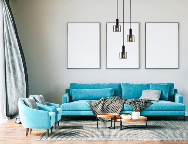 Italux 5900644318262 Lustr | E27 | Černá | Šedá