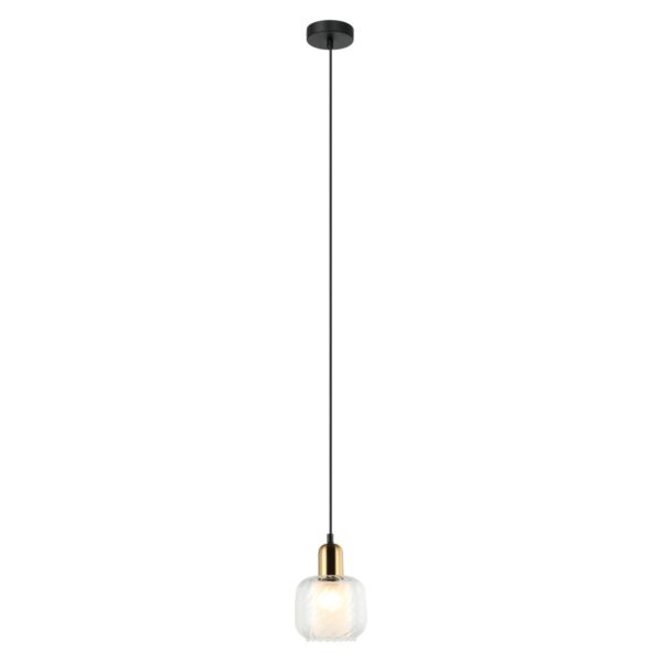 Italux 5900644319016 Lustr | E27 | Barevný kov | Bílá | Bronz | Černá