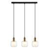 Italux 5900644319023 Lustr | E27 | Barevný kov | Bílá | Bronz | Černá
