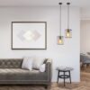 Italux 5900644317524 Lustr | E27 | Černá | Žlutá