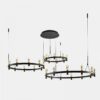Italux 5900644313632 LED stropní svítidlo | Teplá bílá | Černá | 137.6W