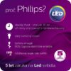 Philips 17297/30/16 Yarrow LED Nástěnné venkovní světlo | Teplá bílá | 6W | Černá