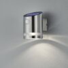 Trio R22231107 Salta LED Nástěnné venkovní světlo | Teplá bílá | Kov | Nikl | 3W