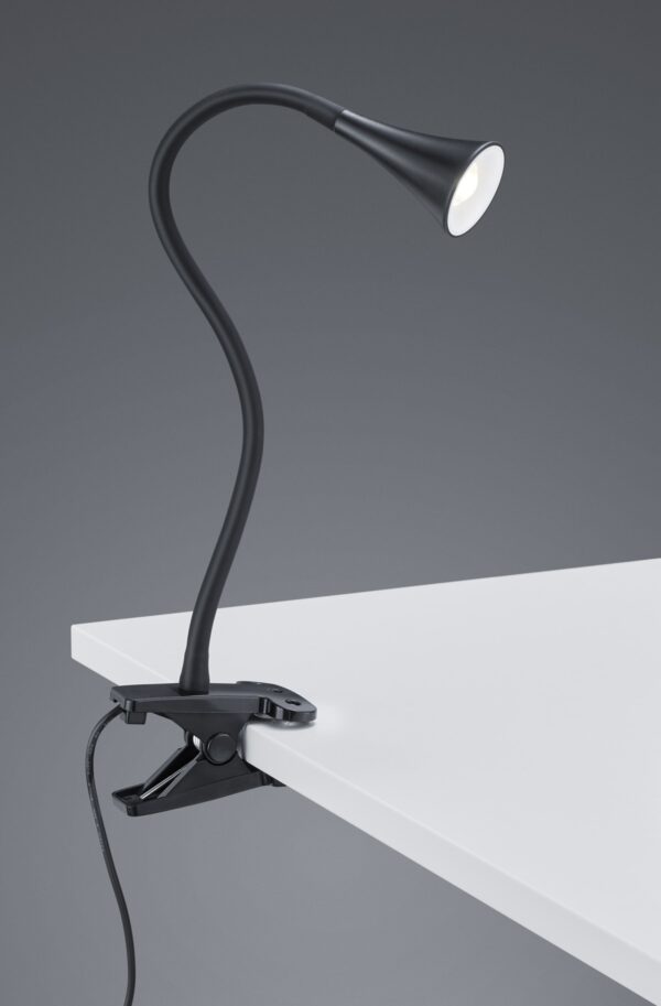 Trio R22398102 Viper LED Stolní lampička | Teplá bílá | 3W | Černá
