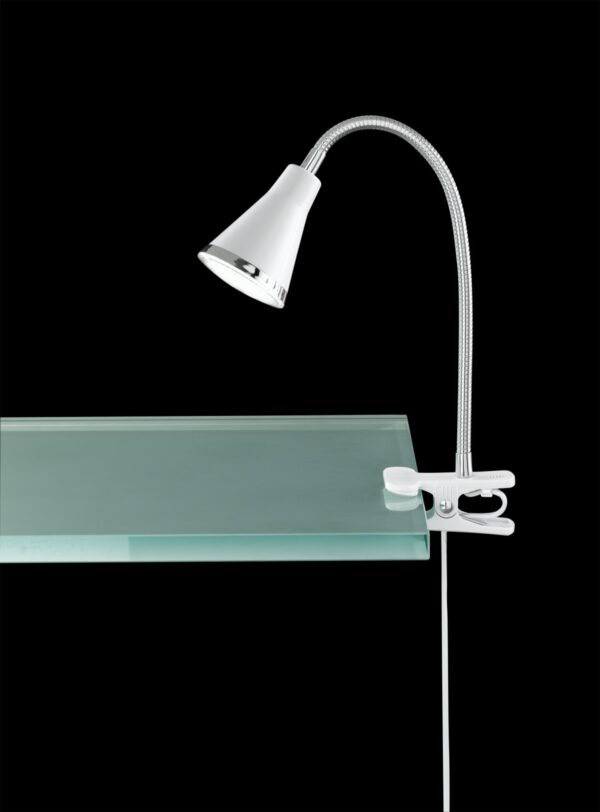 Trio R22711101 Arras LED Stolní lampička | Teplá bílá | 4W | Bílá