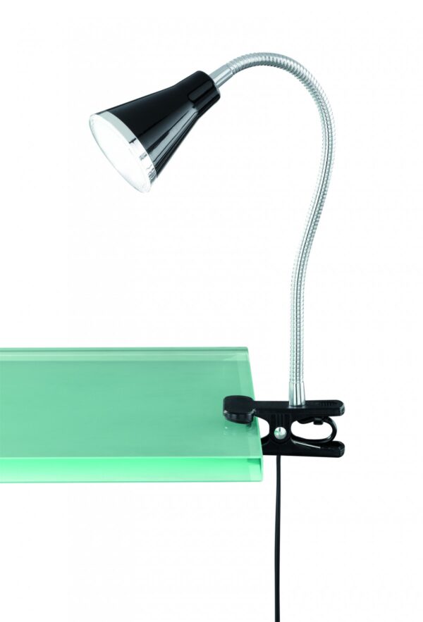 Trio R22711102 Arras LED Stolní lampička | Teplá bílá | 4W | Černá
