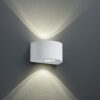 Trio R28232631 Rosario LED Nástěnné venkovní světlo | Teplá bílá | 2x2W | Bílá