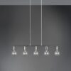 Trio R30185007 Vannes Lustr | E27 | Kov | Nikl