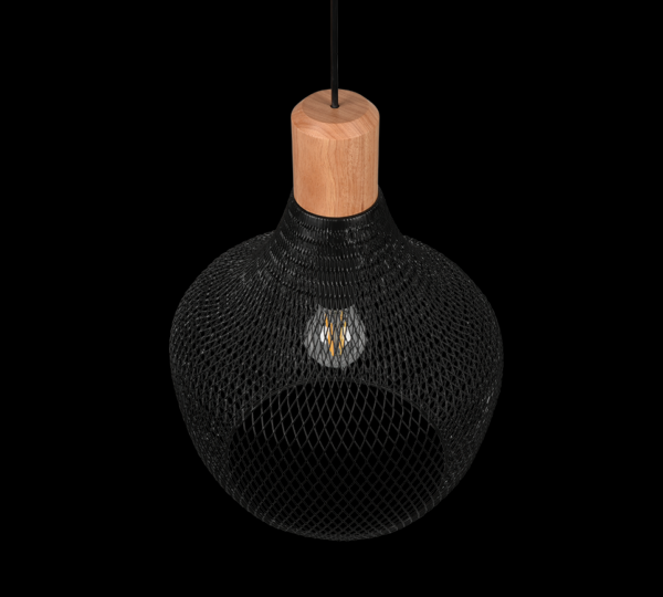 Trio R31281932 Valeria Lustr | E27 | Černá