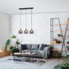 Trio R31283032 Valeria Lustr | E27 | Černá