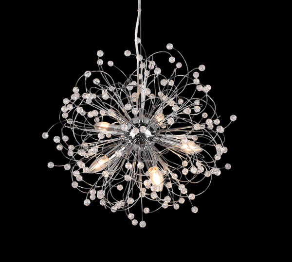 Trio R31315006 Gloria Lustr | E14 | Chrom | Kov