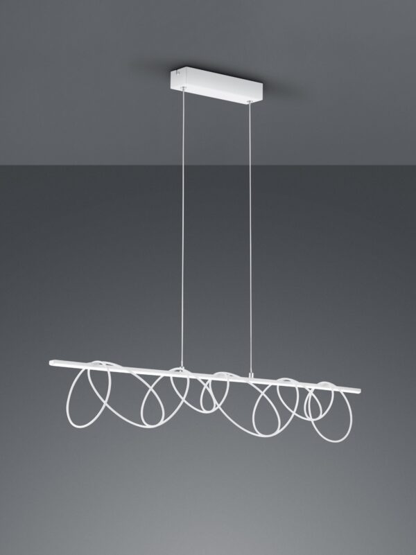 Trio R32081131 Saba LED stropní svítidlo | Přírodní bílá | 18W | Bílá