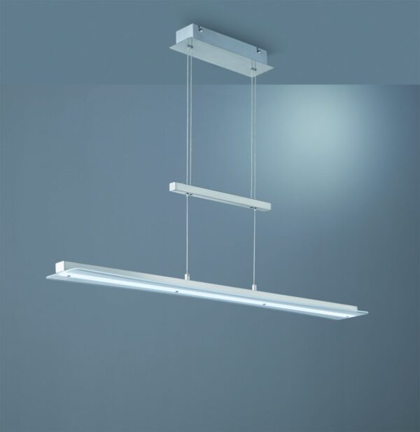 Trio R32421107 Smash LED lustr | Variabilní | 18W | Kov | Nikl