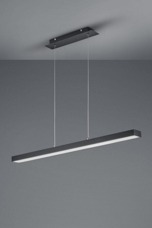 Trio R32801132 Agano LED Lustr | Variabilní | 18W | Černá | 3