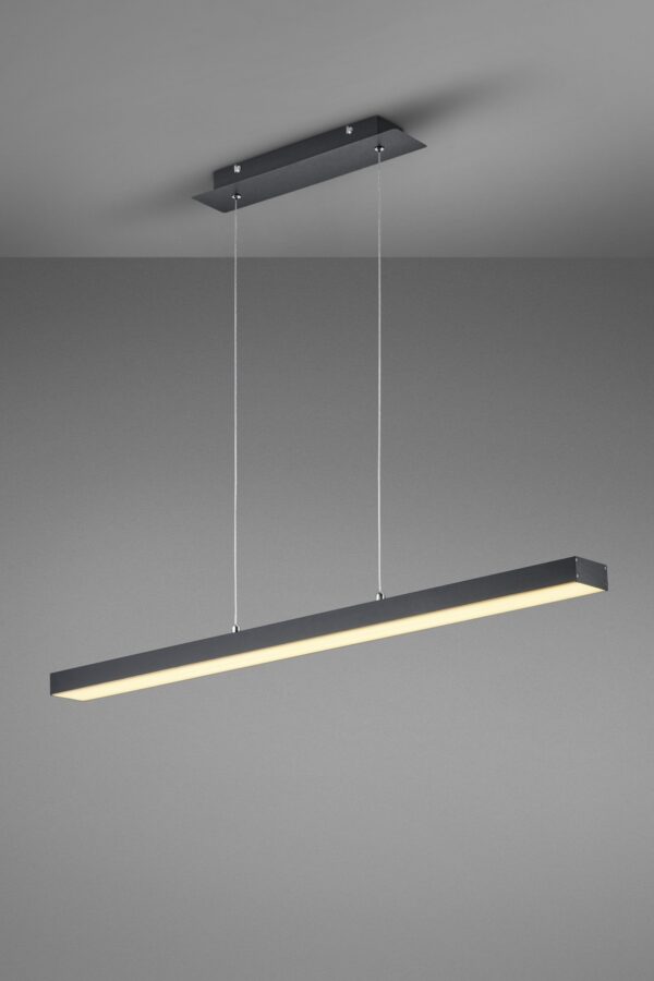 Trio R32801132 Agano LED Lustr | Variabilní | 18W | Černá | 2