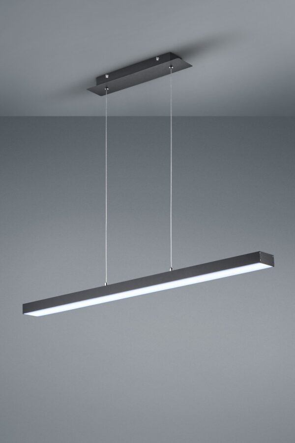 Trio R32801132 Agano LED Lustr | Variabilní | 18W | Černá | 4