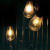 Trio R35146132 Campus LED Venkovní závěsné svítidlo | 3x0,1W | Černá
