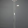 Trio R40073507 Orson LED Stmívatelná stojací lampa | Teplá bílá | 27W | Kov | Nikl