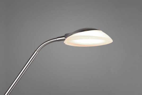 Trio R40073507 Orson LED Stmívatelná stojací lampa | Teplá bílá | 27W | Kov | Nikl