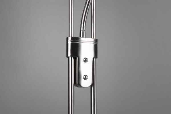 Trio R40073507 Orson LED Stmívatelná stojací lampa | Teplá bílá | 27W | Kov | Nikl