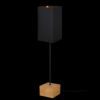 Trio R40171080 Woody Dřevěná stojací lampa | E27