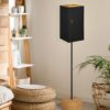 Trio R40171080 Woody Dřevěná stojací lampa | E27