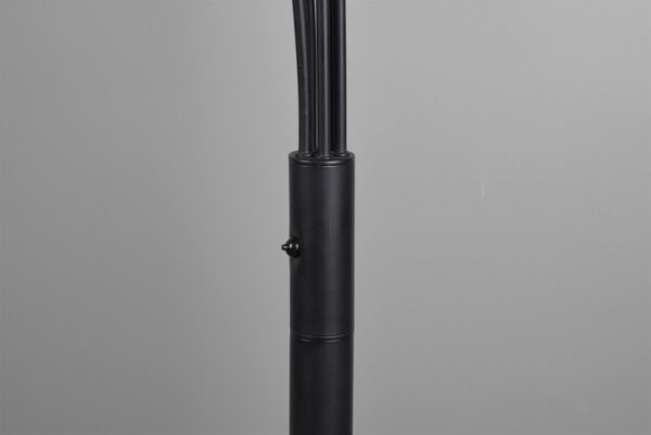 Trio R41031532 Reed LED Stmívatelná stojací lampa | Teplá bílá | 4W | Černá