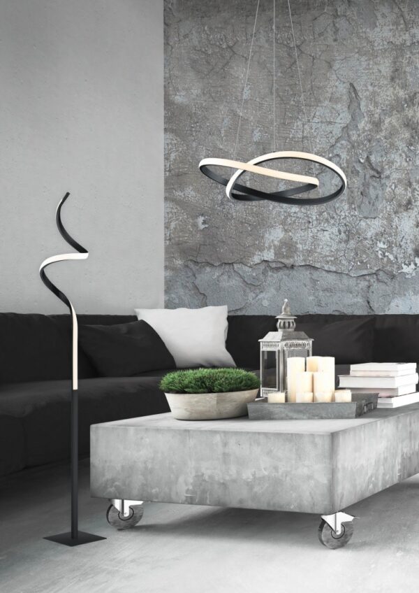 Trio R42051132 Course LED Stmívatelná stojací lampa | Teplá bílá | 11W