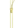 Trio R42292108 Spock LED stojací lampa | Teplá bílá | 20W | Barevný kov | Mosaz
