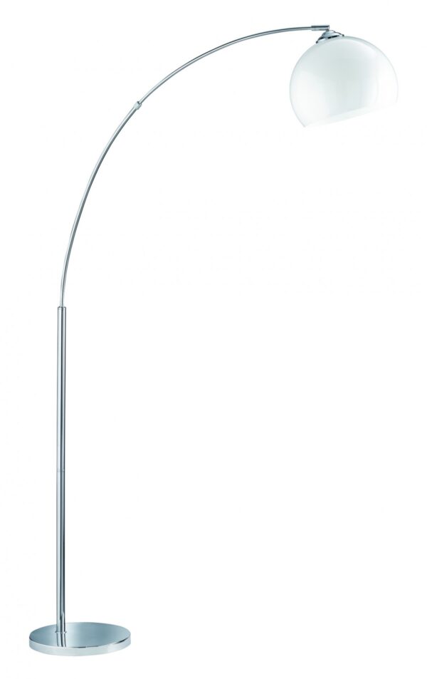 Trio R46031006 Brasilia Stojací lampa | E27 | Chrom | Kov | 2