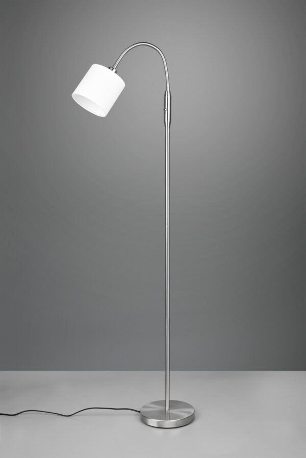 Trio R46331001 Tommy Stojací lampa | E14 | Kov | Nikl